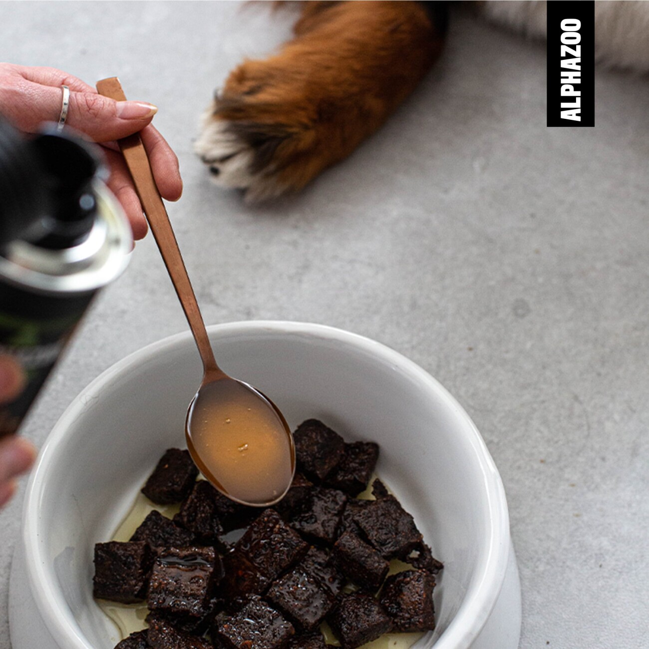 ALPHAZOO Premium Nachtkerzenöl für Hunde 250 ml