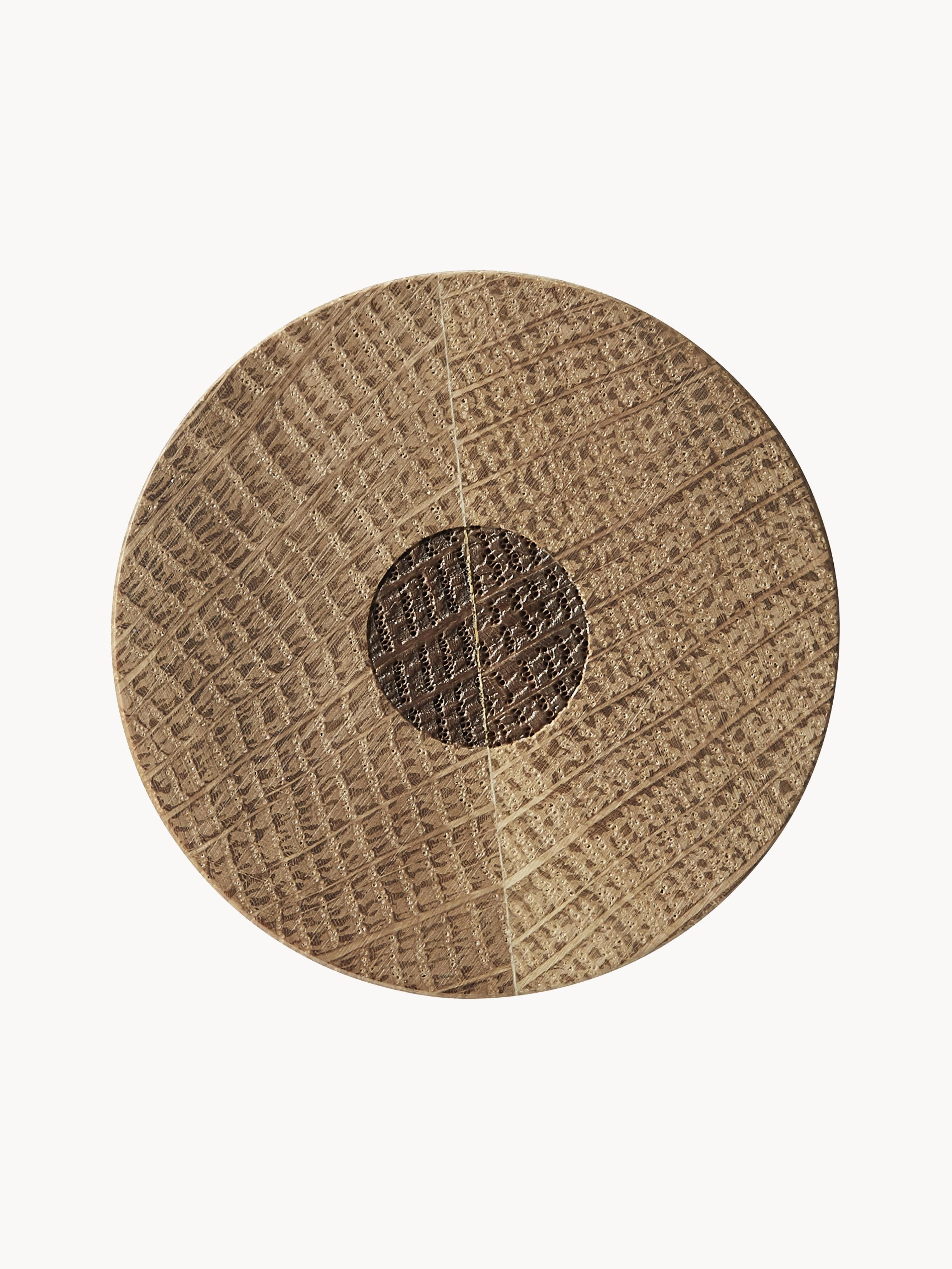 Zout- en pepermolen Bizz met houten deksel, set van 2