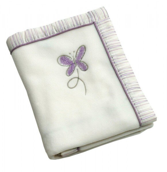 Be Be´s Collection Be Be's Collection 665-26 Fleecedecke Butterfly lila