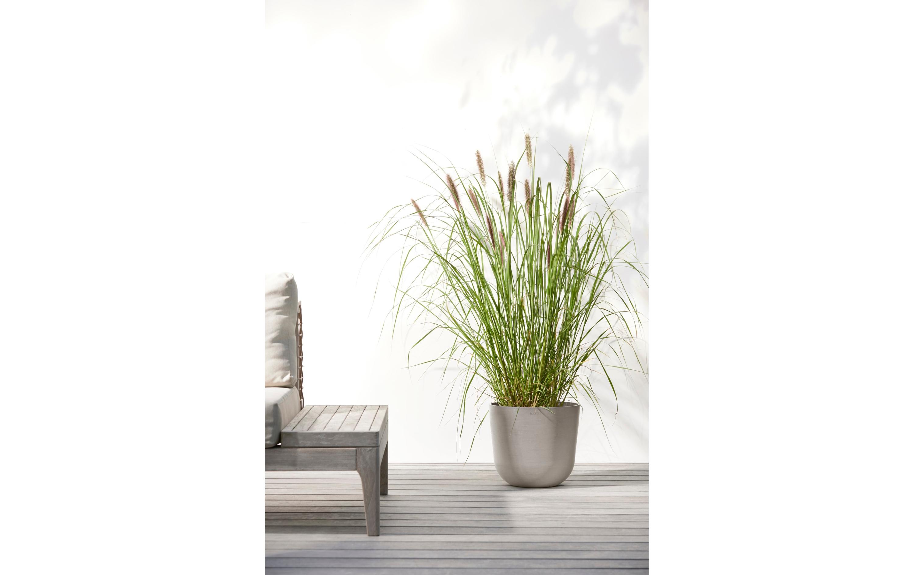 Pflanzentopf Oslo 25, French TaupeRobuster und langlebiger Blumentopf