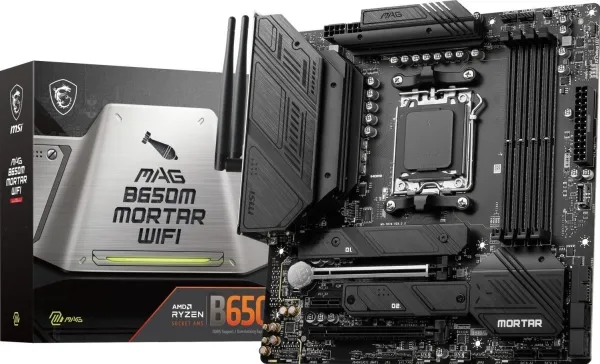 [OUTLET] - MSI MAG B650M MORTAR WIFI - Bundkort - AM5 sokkel