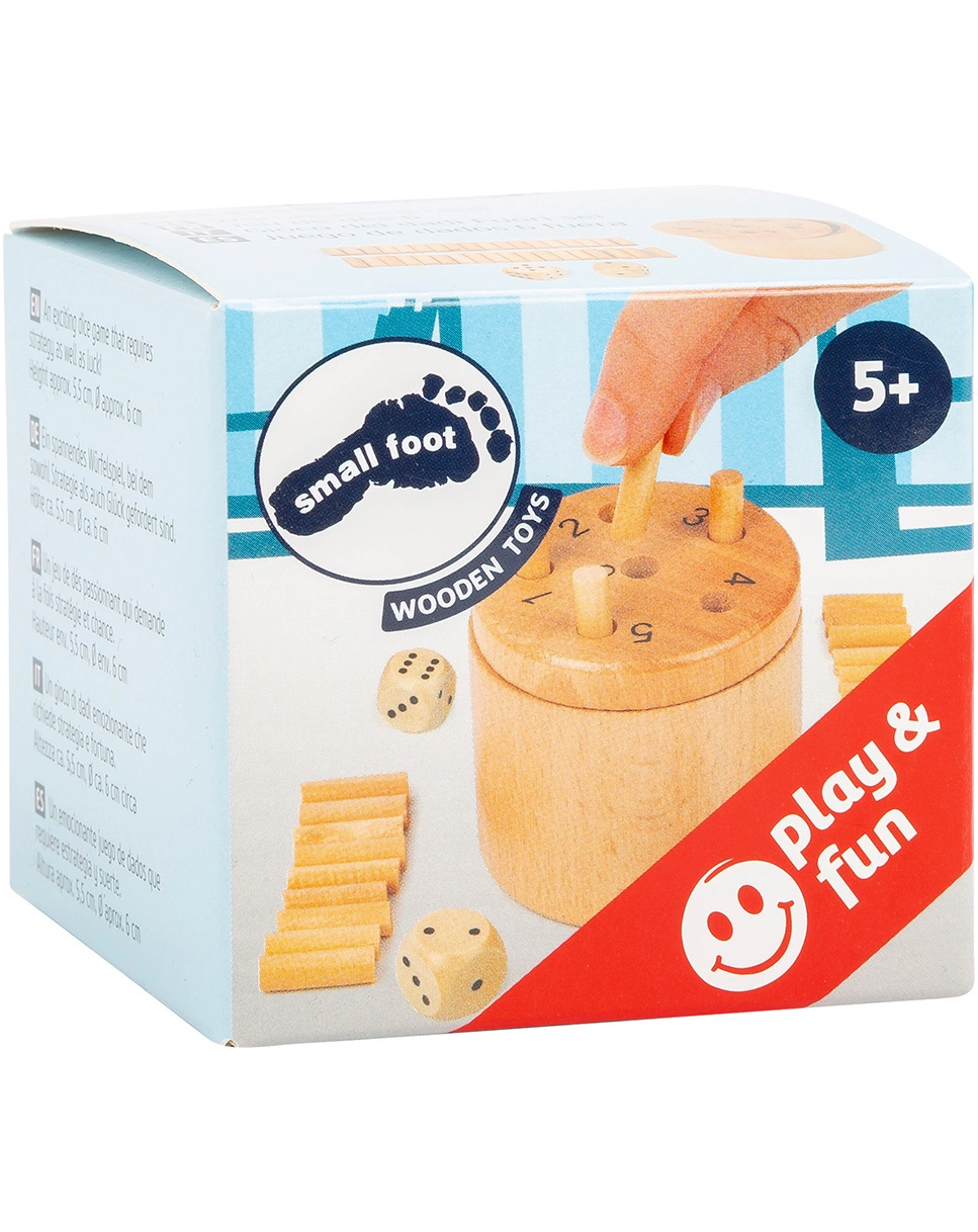 Holz-Würfelspiel 6 RAUS