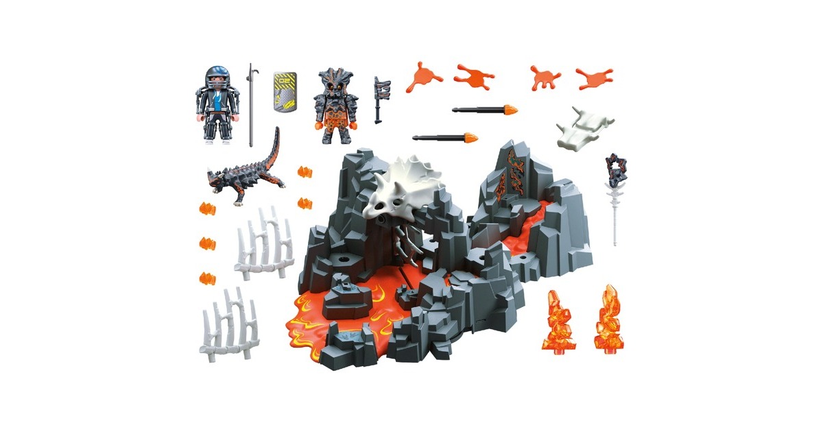 PLAYMOBILDino Rise - Bewaker van de lavabron Constructiespeelgoed  (70926)