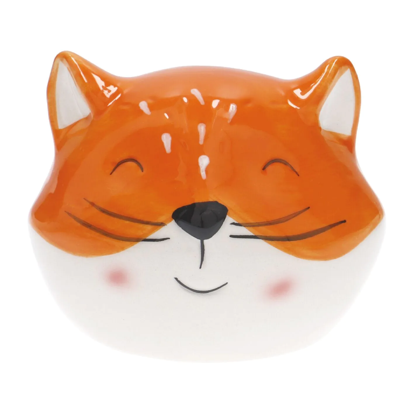 Spardose Tierkopf, Fuchs