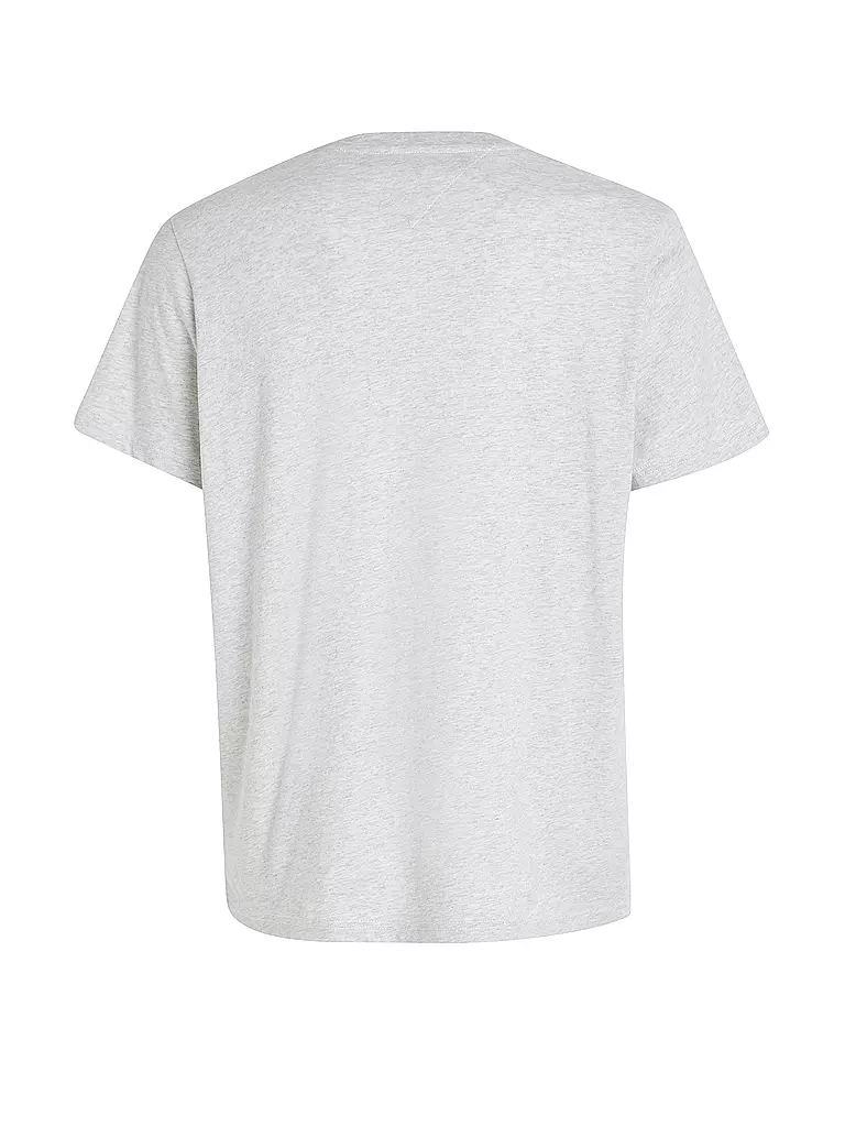TOMMY JEANS T-Shirt Regular Fit  hellgrau