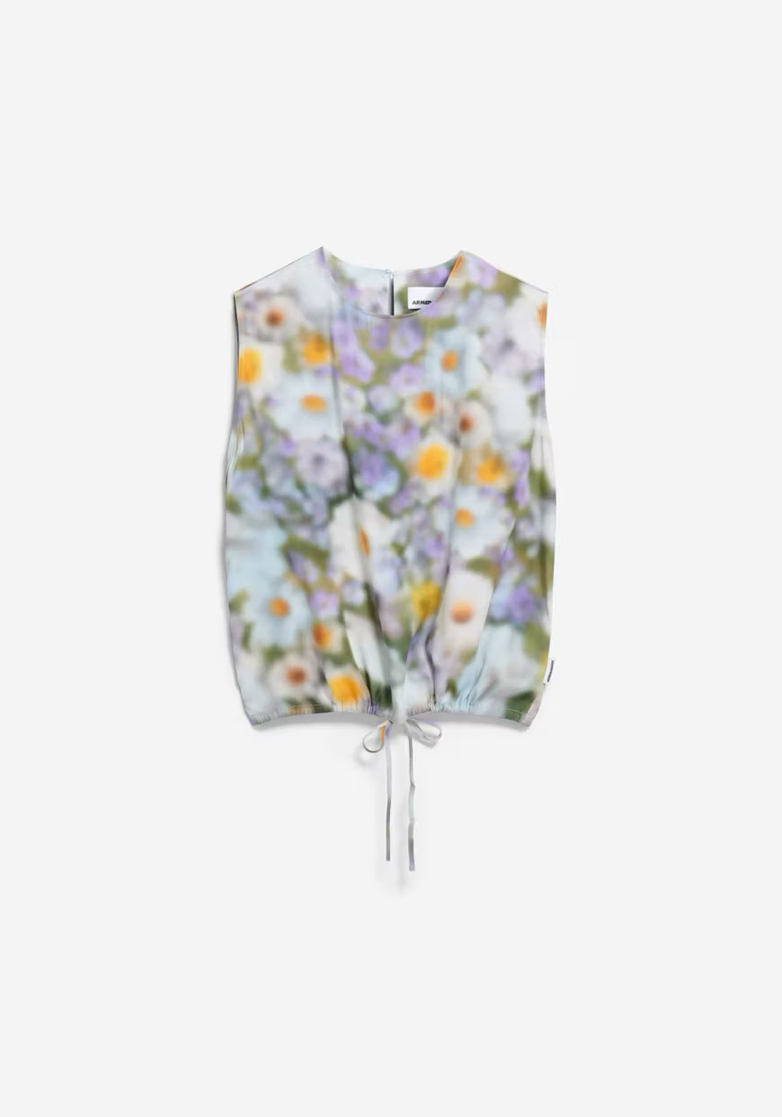 Armedangels Bluse Neraa Green Garden Seagreen