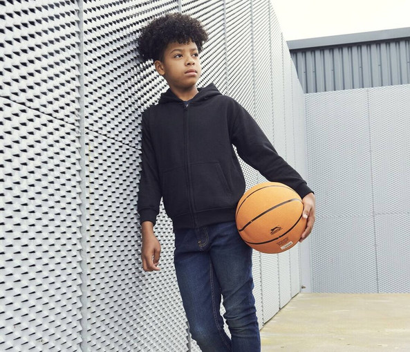 AWDIS JH050J - Sweat à Capuche avec Zip Invisible et Doublure