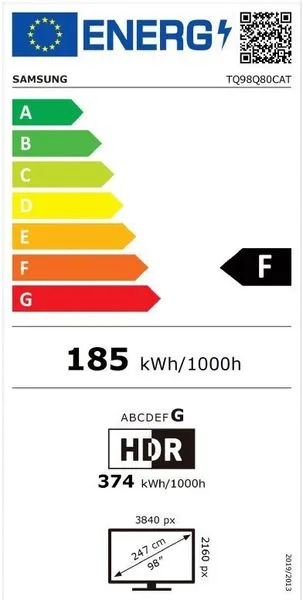 Samsung TQ98Q80C TV QLED