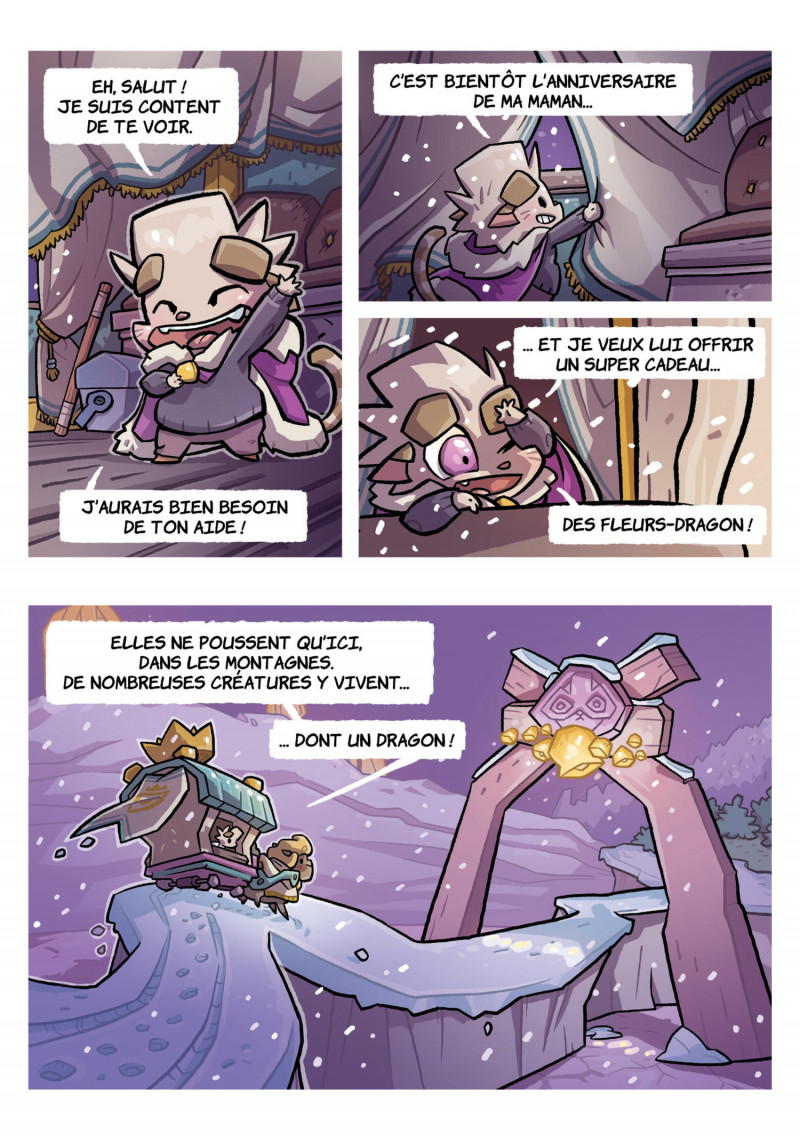 Chatons & Dragons – Les fleurs-dragon