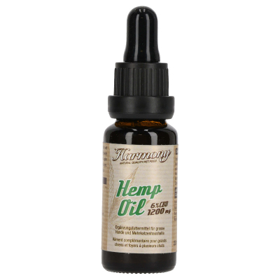 Harmony Pet Natural Hemp Oil 6.0% 20ml