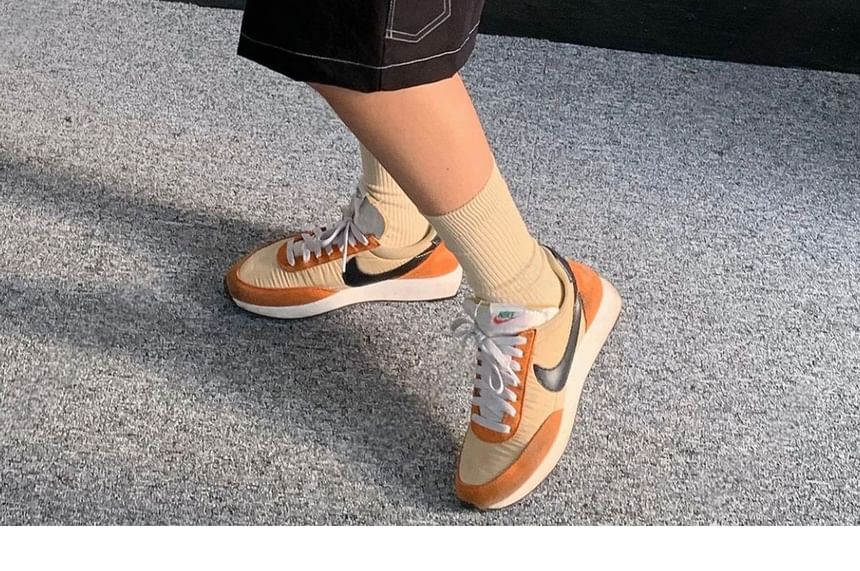 SeoulPop - Effen cargoshorts met trekkoordtaille