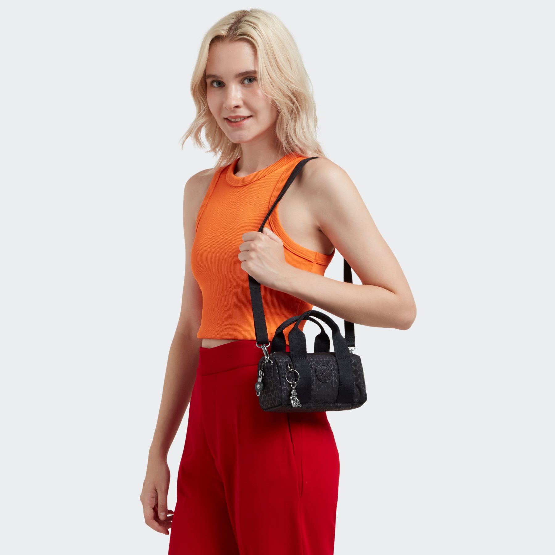 BINA MINI Sac à main compact avec bandoulière amovible - Signature Emb