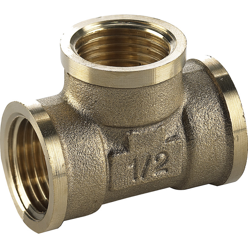BPE Gasdraadfitting T-stuk 3x3/8
