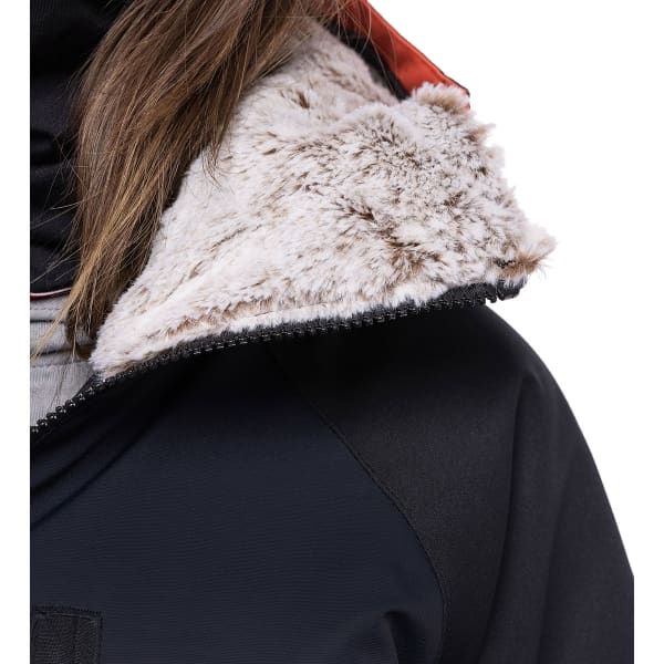 Veste snowboard 686 WMNS DREAM INSULATED JKT BLACK IKAT FADE