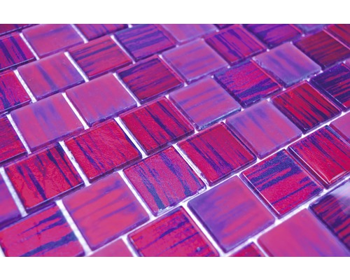 Glasmozaïek CM CF47 roze 28,6x31,8 cm