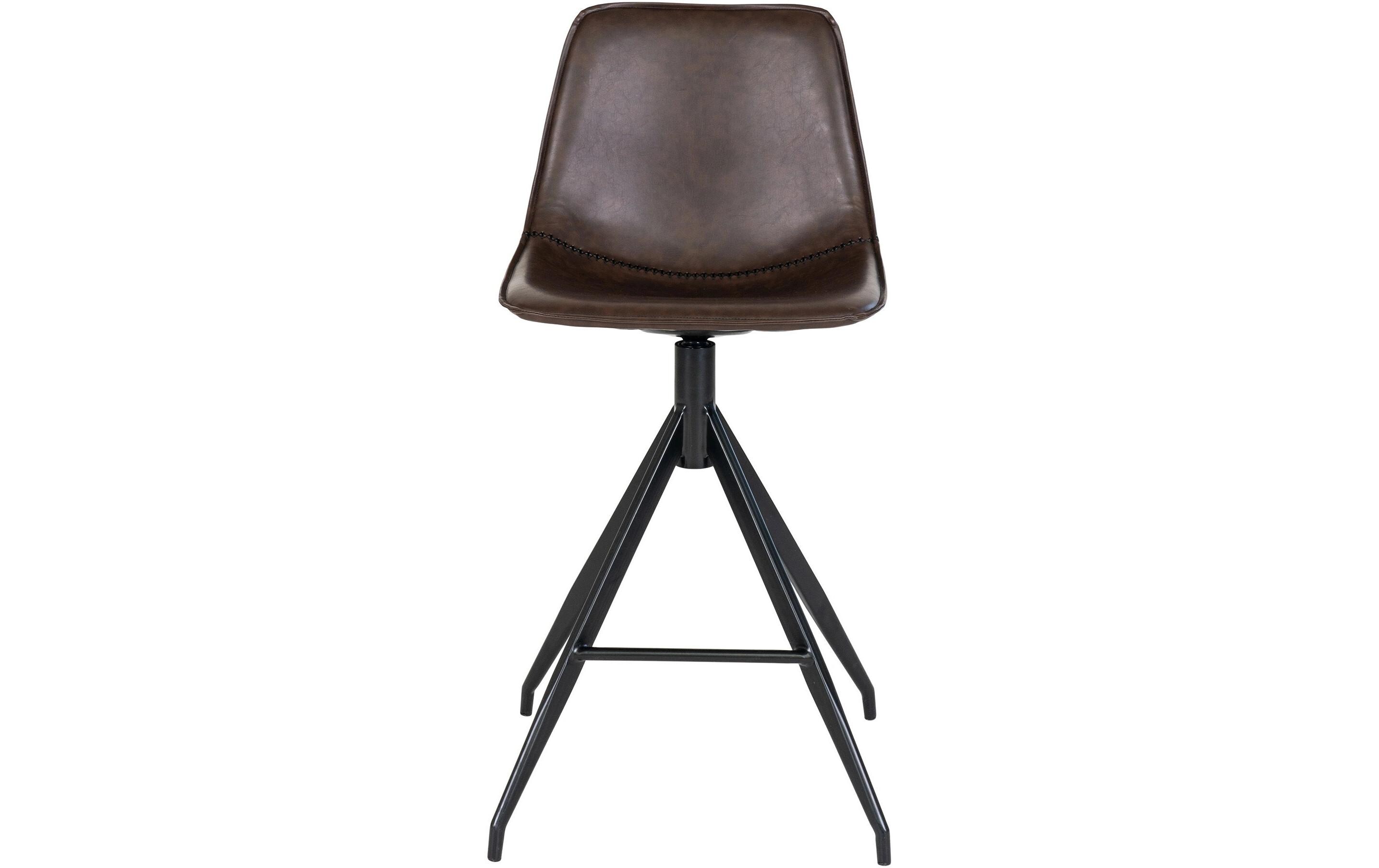 Barhocker Monaco 2 Stück, Braun<br>Barstühle