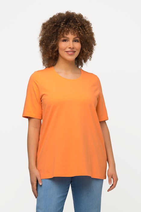 T-Shirt, A-Linie, Rundhalsausschnitt, Halbarm