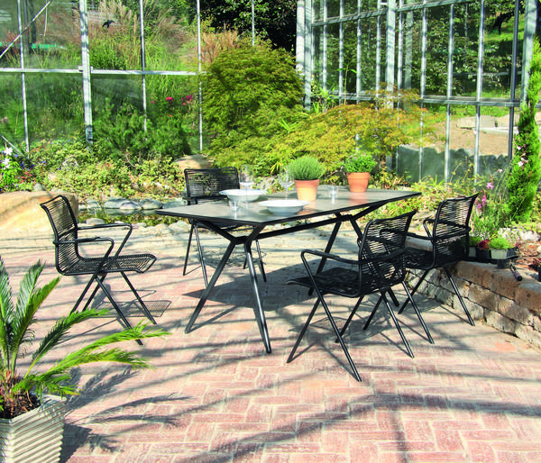 Acamp Gartenmöbel-Set Alpha, bespannt,