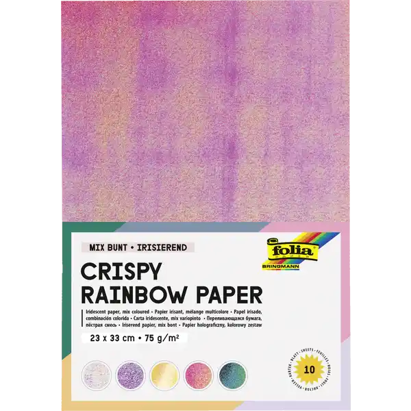 Crispy Rainbow Paper