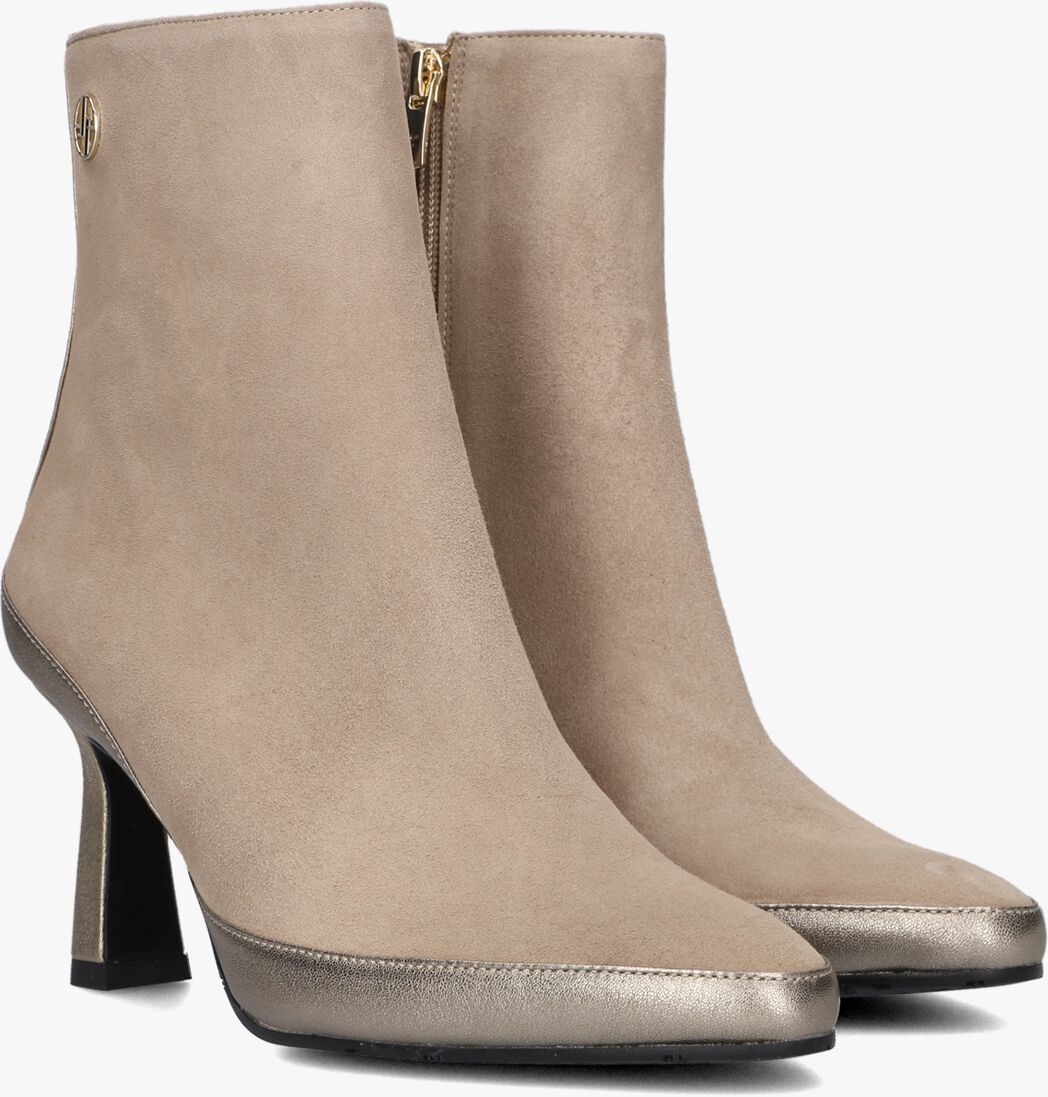FLORIS VAN BOMMEL beige floris van bommel enkellaarsjes sfw-50076
