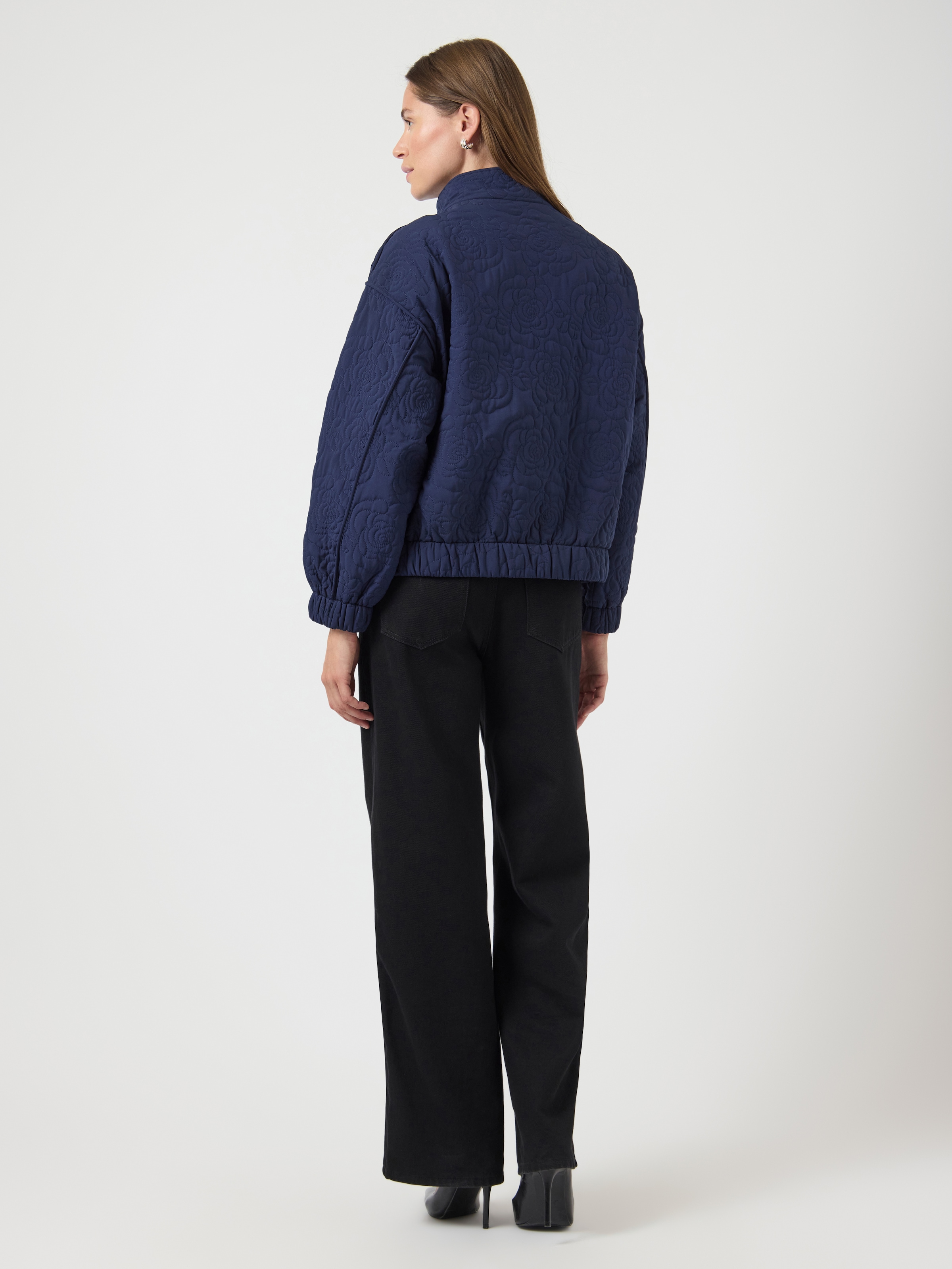 Y.A.S Blouson »YASFIPURA LS QUILTED JACKET S. NOOS« ohne Kapuze