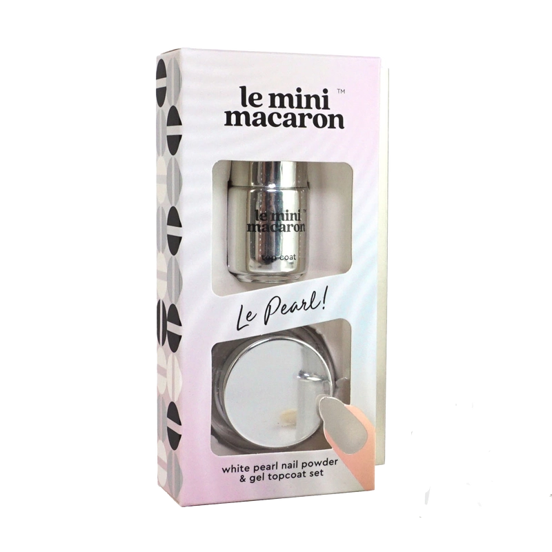 Le Mini Macaron Le Glazed Chrome Powder Set