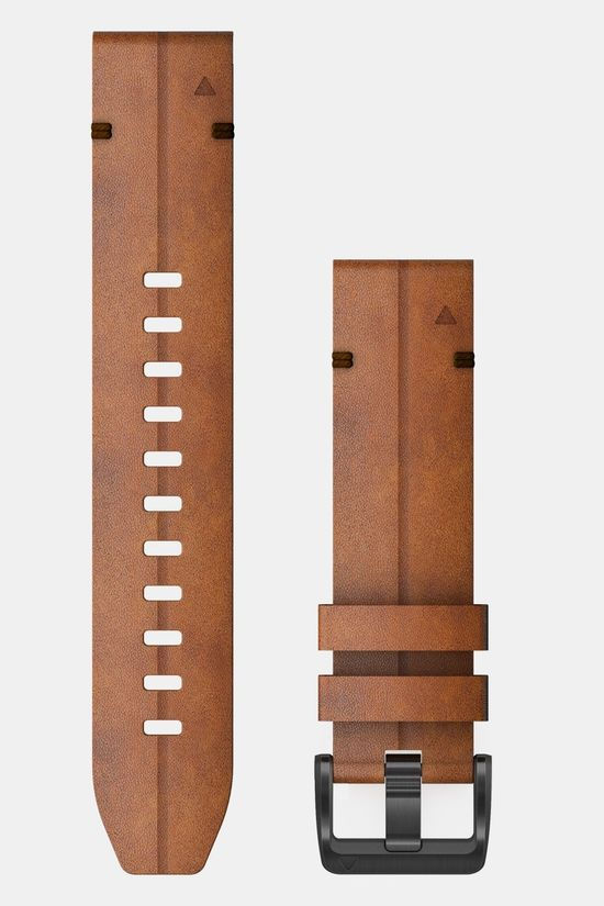 Garmin Garmin Quickfit 22MM Chesnut Lederen Horlogeband