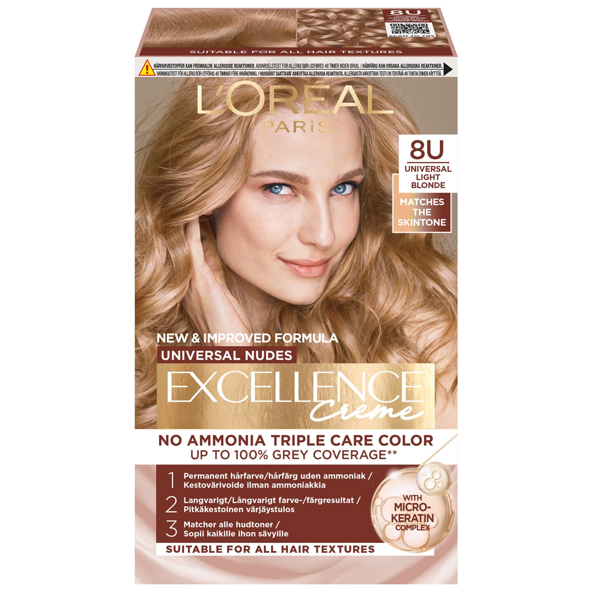 L'Oréal Excellence Crème Universal Nudes