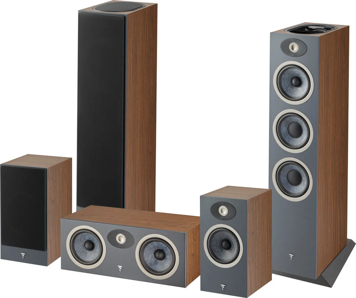 Focal Theva N°3D HCM 5.0.2 Bois foncé Packs enceintes grand spectacle