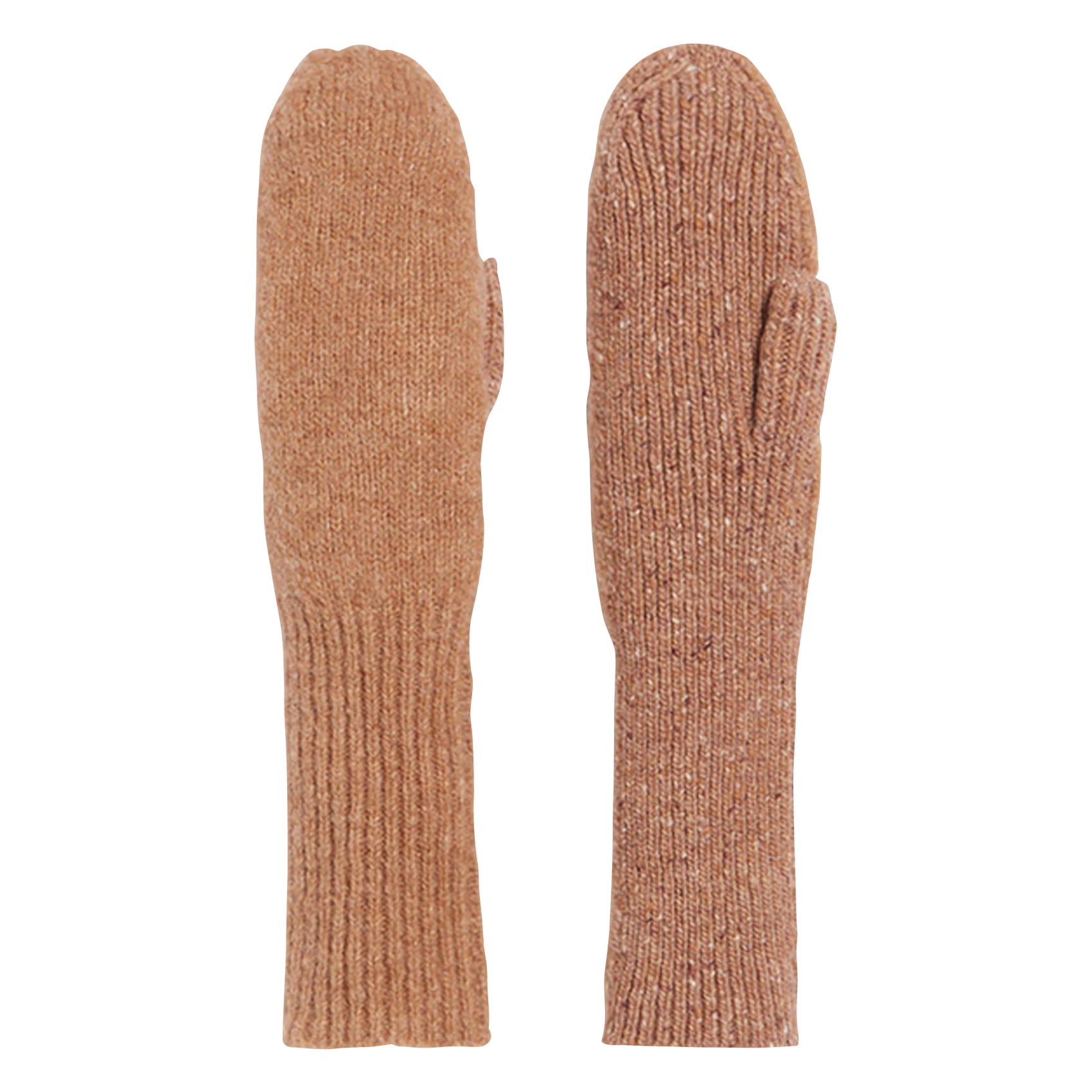 DOVIE - Gants en laine mélangée| Marron