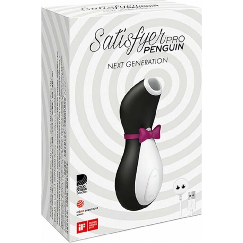 Satisfyer Pro Penguin Next Generation met EasyGlide Glijmiddel en Toy cleaner Pakket
