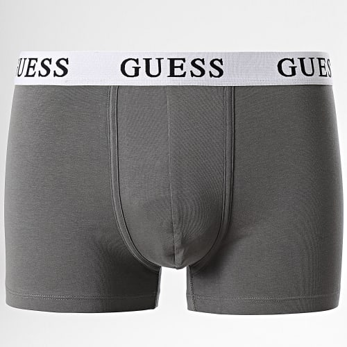 Lot De 3 Boxers U3BG15 Noir Gris Vert Kaki