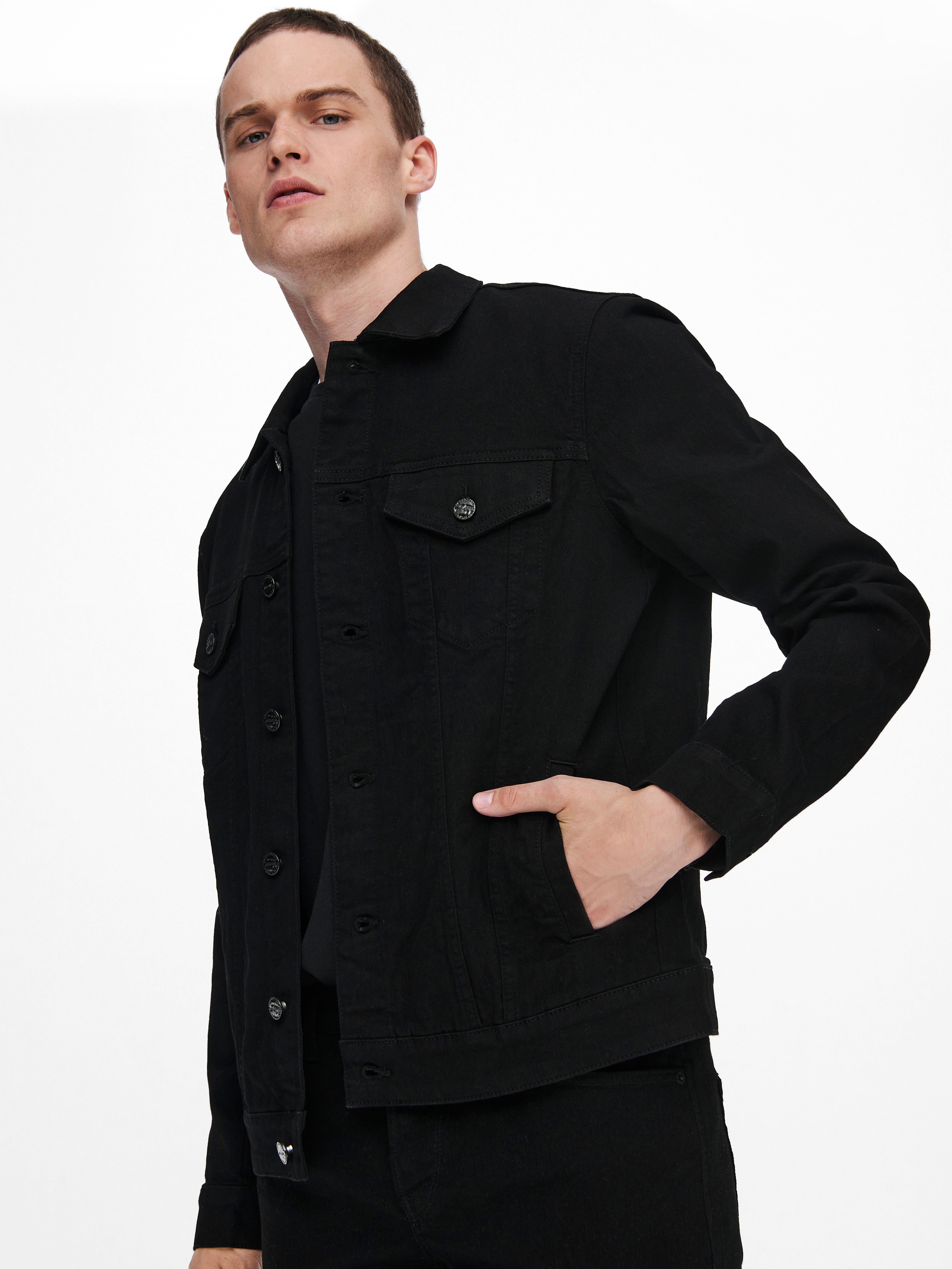 ONSCOME Jacke Black Denim