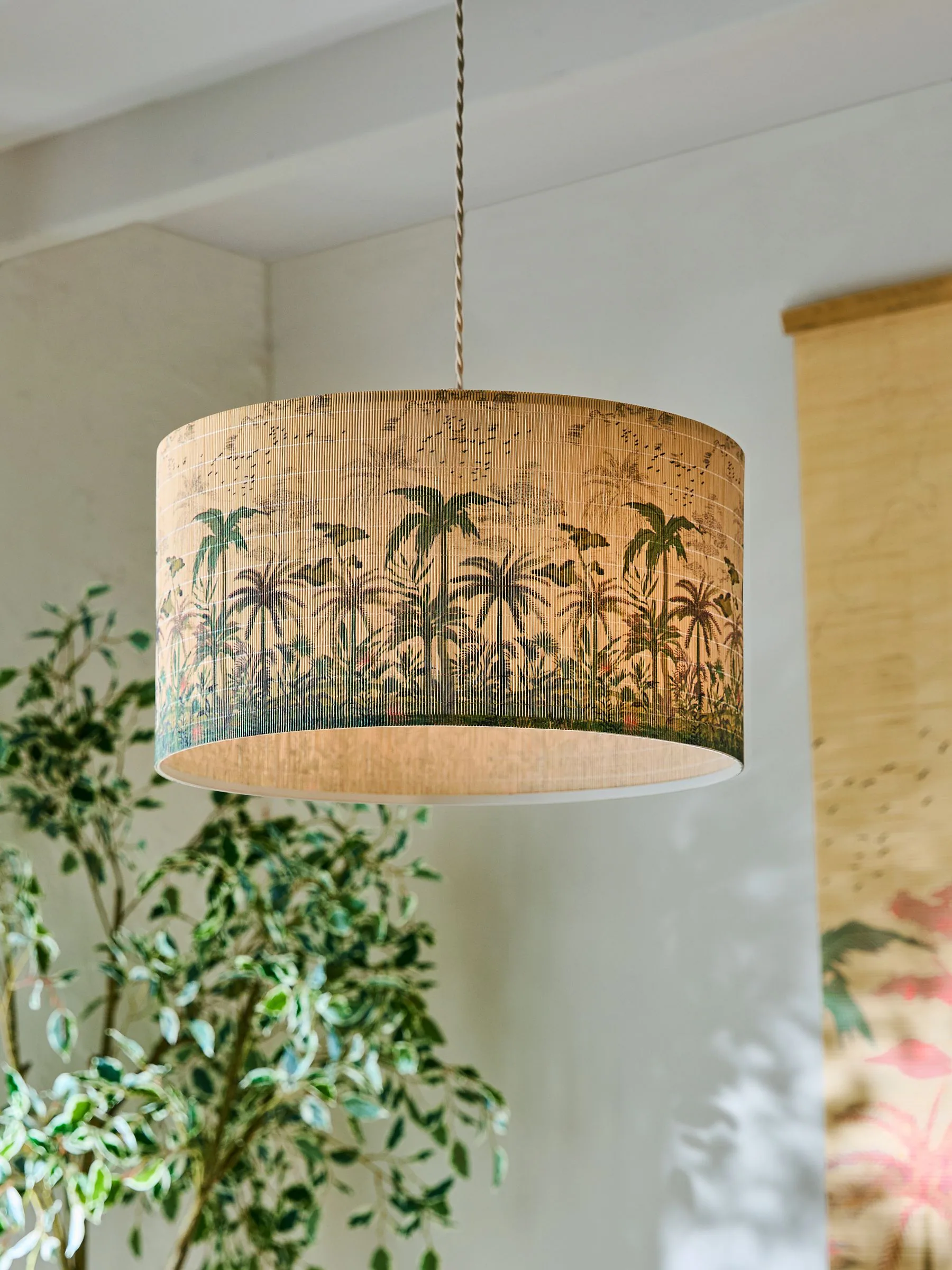 Bamboo Print Easy Fit Shade