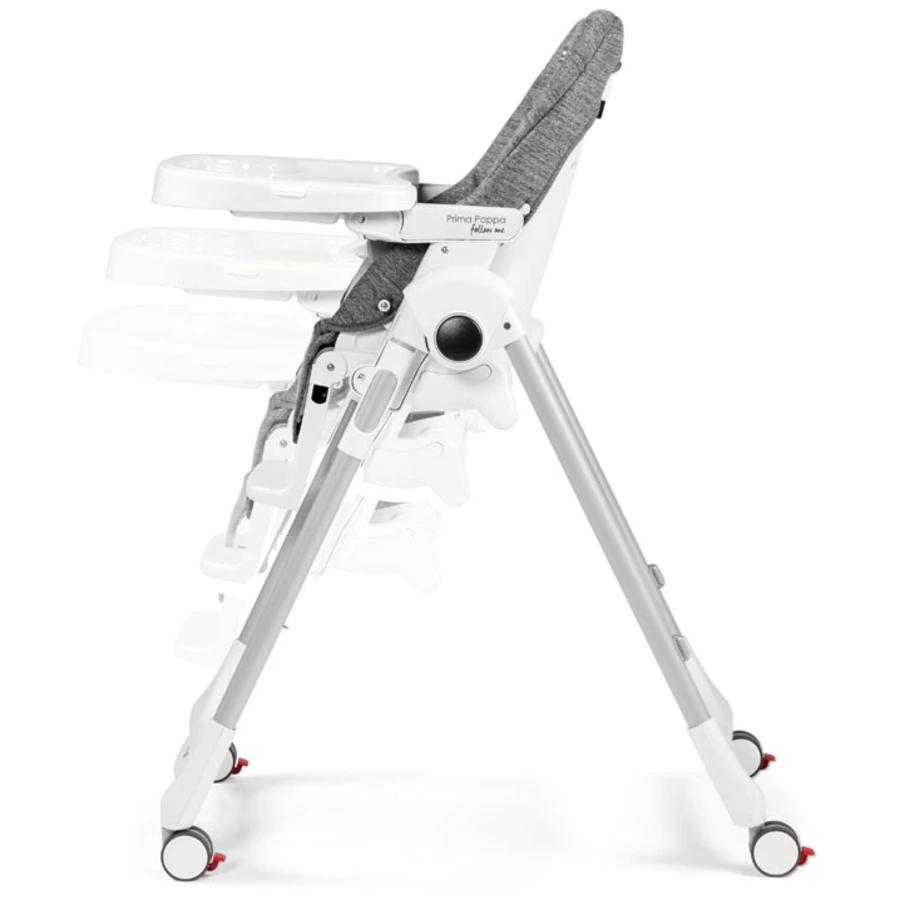 Peg Perego Hochstuhl Prima Pappa Follow Me Arancia Lederimitat