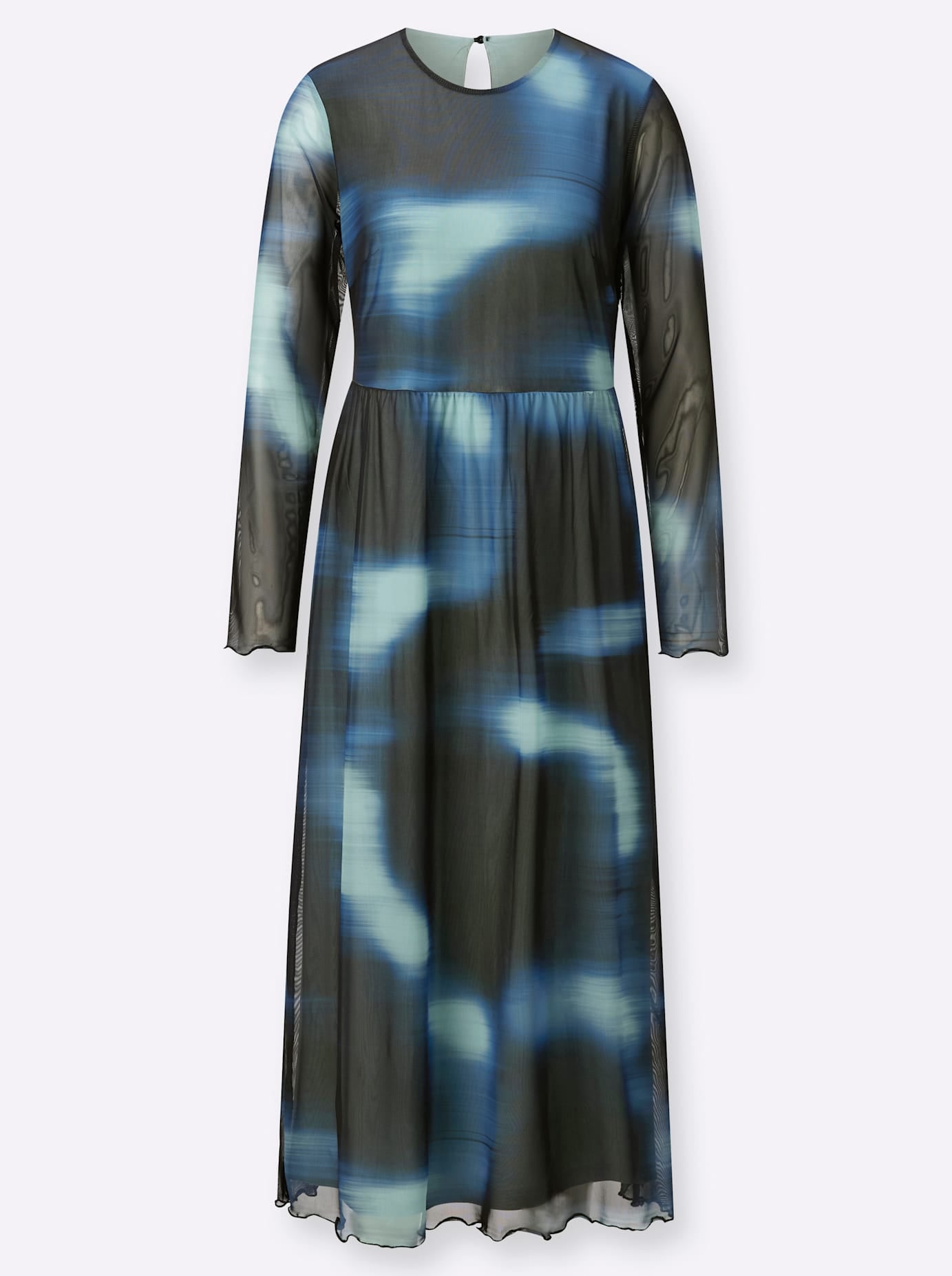 creation L Druckkleid »Mesh-Kleid«