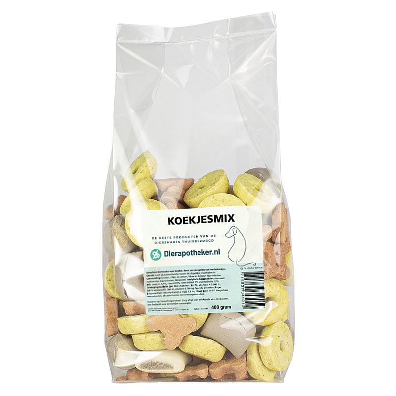Dierapotheker Koekjesmix Hond | 400 gram | 20336.1