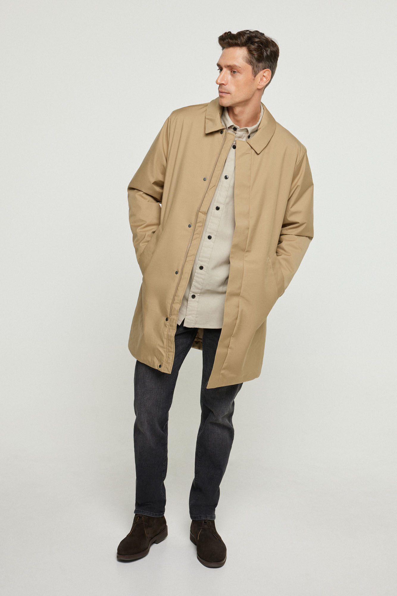 Trench coat clássico