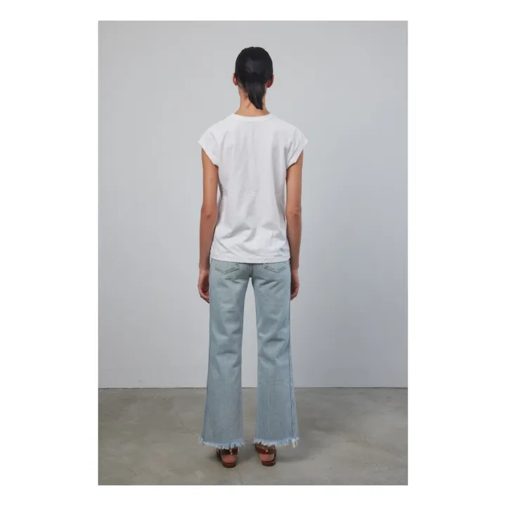 B Sides T-Shirt Pocket | Tile White