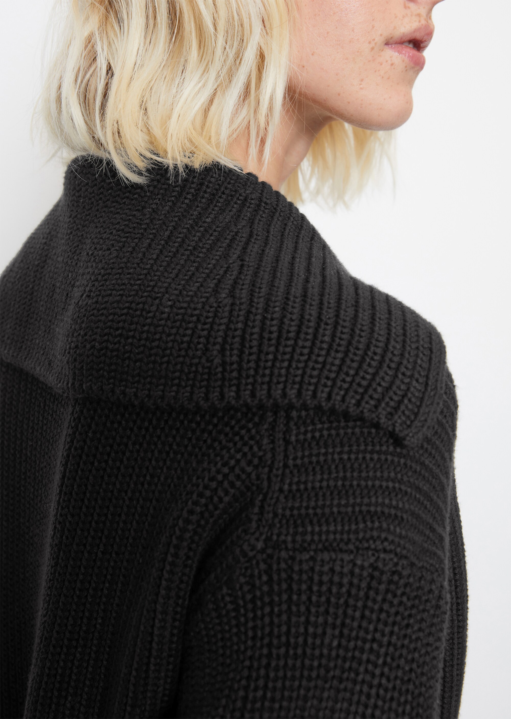DfC Pullover im Troyer-Stil aus Organic Cotton