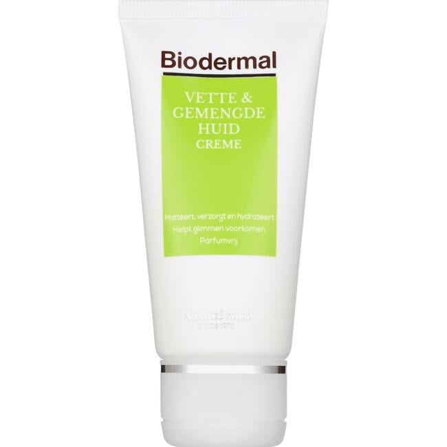 Biodermal Vette & Gemengde Huid Crème 50 ML