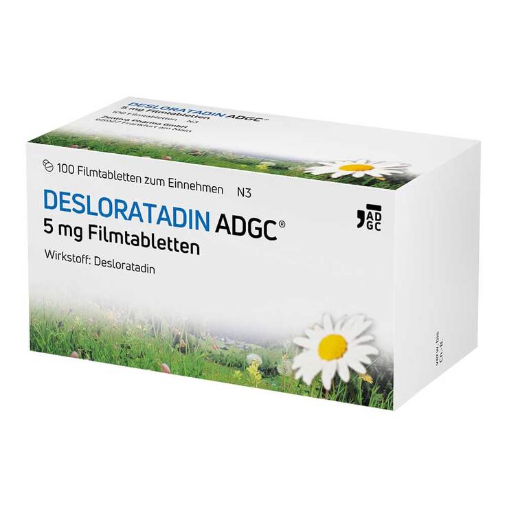 Desloratadin-ADGC 5 mg Filmtabletten, 100 St