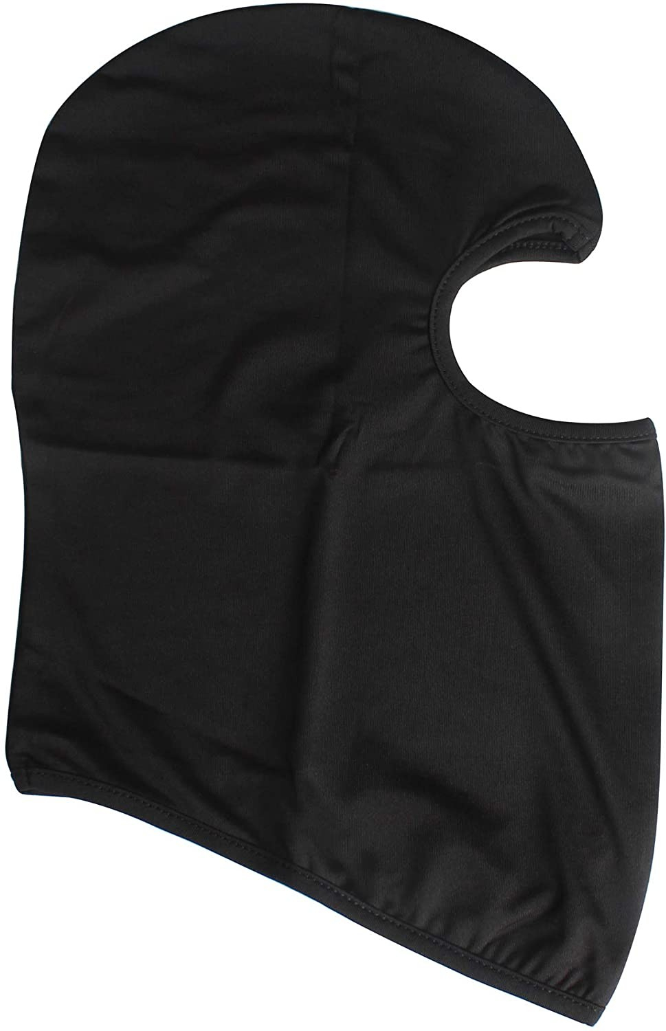(2er Set) Multifunktionelle Thermo Fleece Mütze Sturmhaube Wintersport (Motorrad / Ski / Fahrrad) - Schwarz