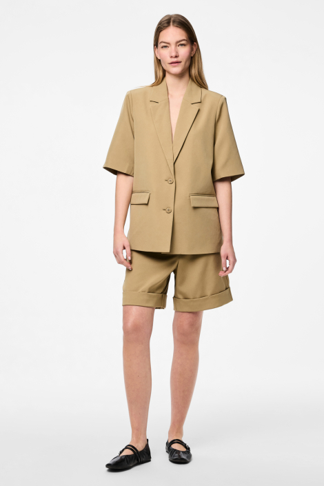 Pieces camel dames blazer