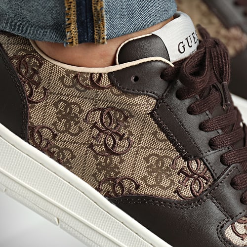 Baskets FM8ANGLEA12 Beige Brown