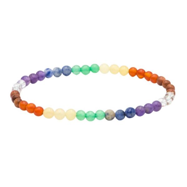 AW Artisan Pulseira da Sorte dos 7 Chakras