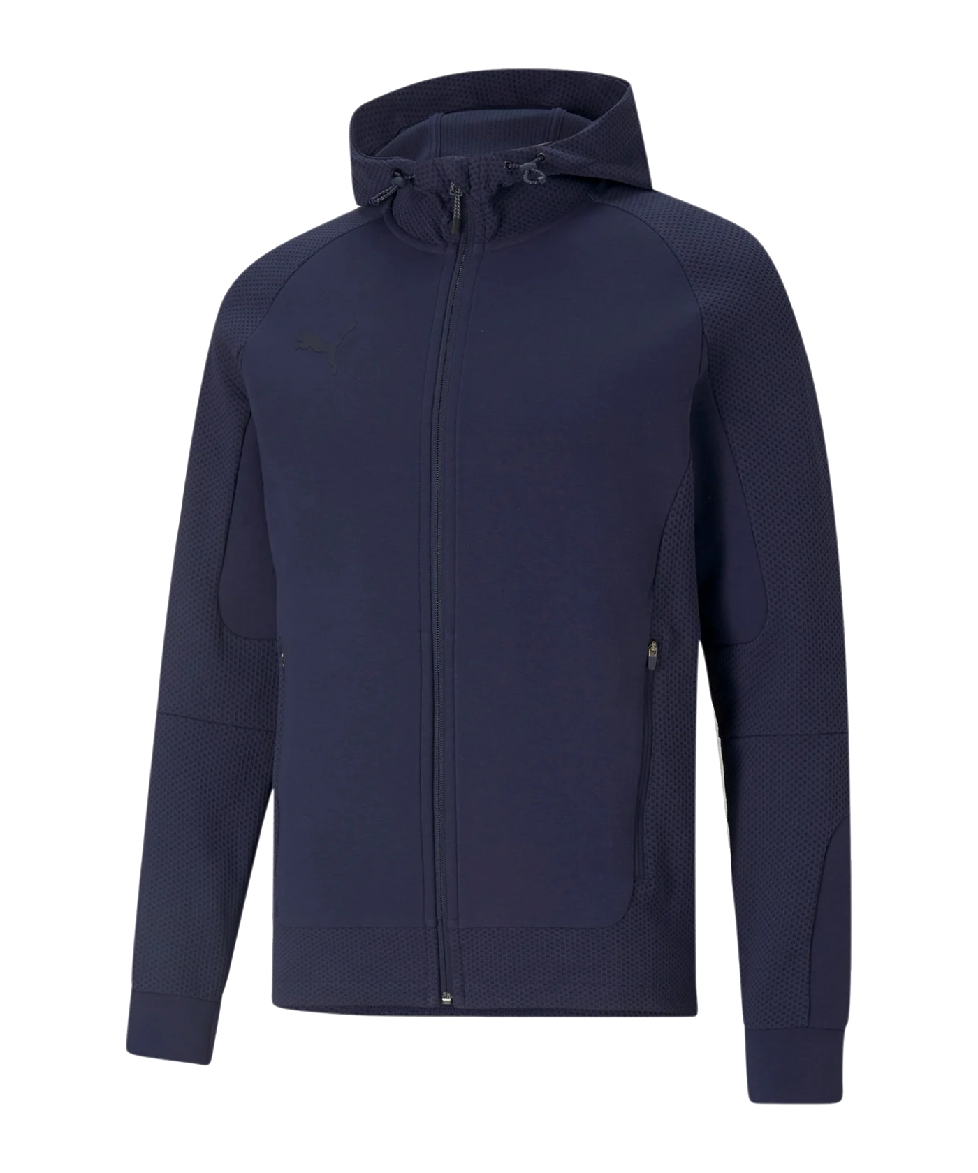 PUMA teamCUP Casuals Kapuzenjacke Blau F06