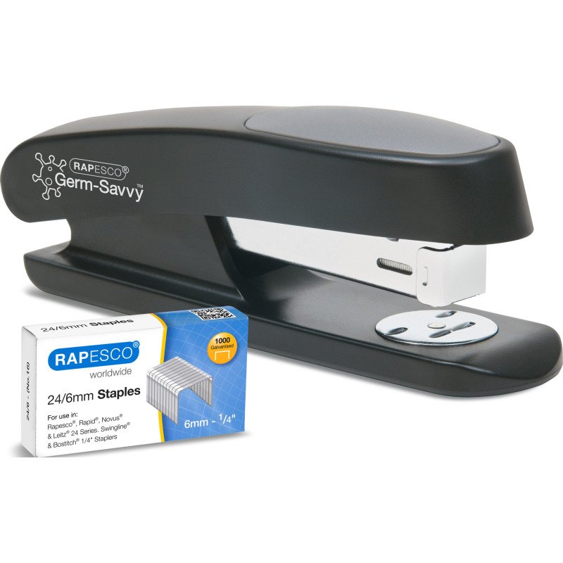 Agrafeuse de bureau Rapesco Sting Ray ECO Germ - capacité 20 feuilles