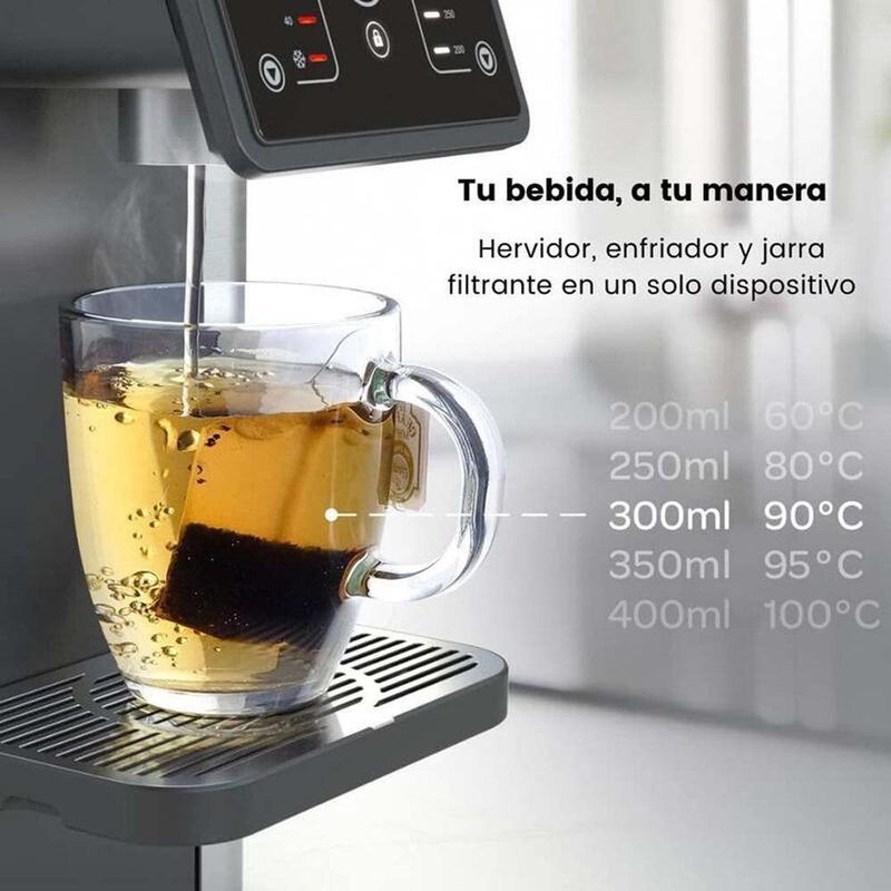 Aqua Optima - Aurora - Watertap - Wit - 3-in-1 - Heetwaterdispenser en Waterkoeler