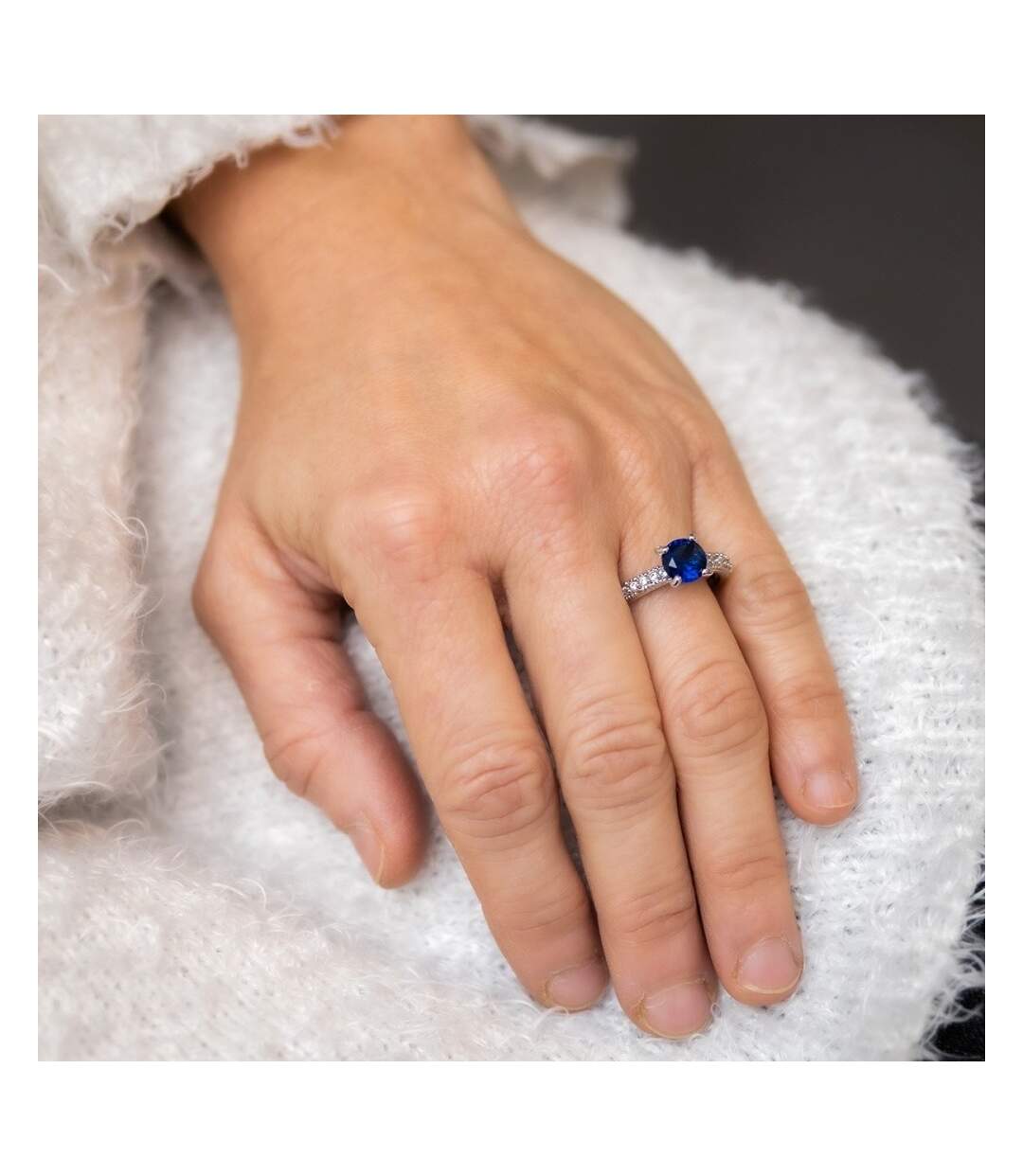 Coffret Bague Femme Rhodium POLA